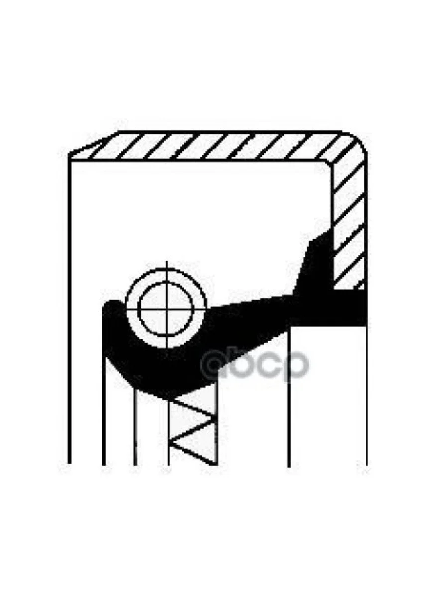 Сальник Ступицы 95*110*109.5 F611-61 Перед Corteco арт. 07013389B  в Керчи Республика Крым