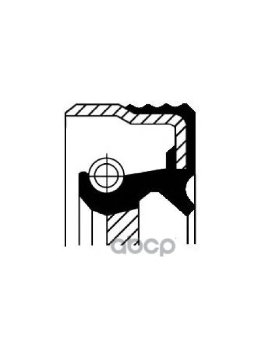 Сальник Кпп! 56X72x8 Для Кпп Mb750.510mb Actros Corteco арт. 12019647B  в Керчи Республика Крым