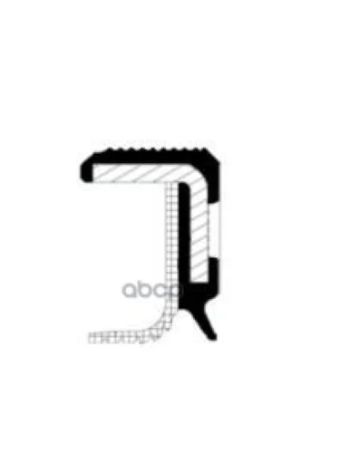 Задний Сальник Коленчатого Вала Scania Corteco арт. 19037206B