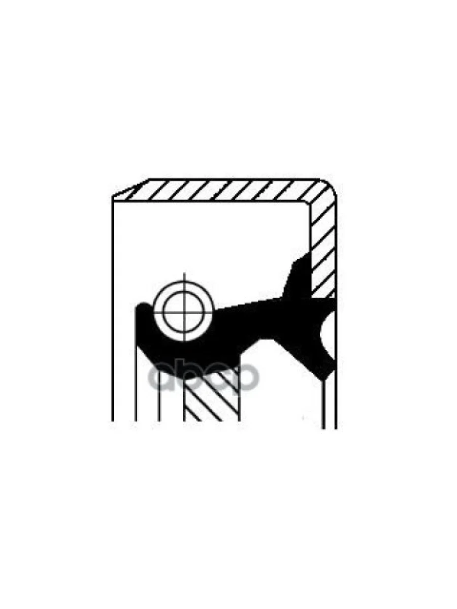 Сальник Коленвала Corteco арт. 190 372 25B  в Керчи Республика Крым