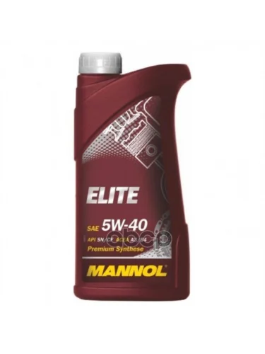 MANNOL Масло Mannol Моторное  5W-40 Elite (  1Л) Синтетика