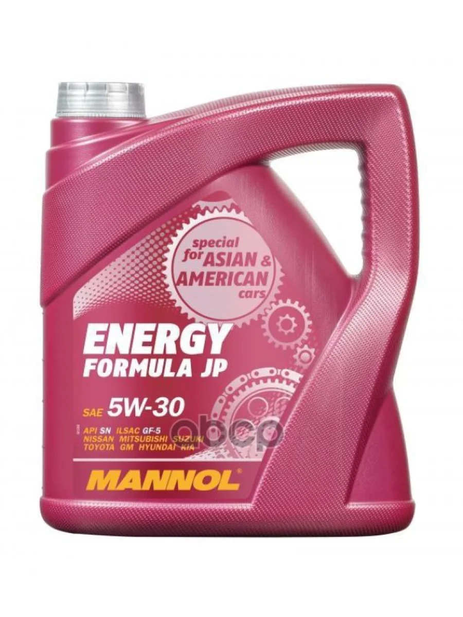 MANNOL Масло Mannol Моторное  5W-30 Energy Formula Jp   (4Л) Синтетика  в Воронеже Воронежской области