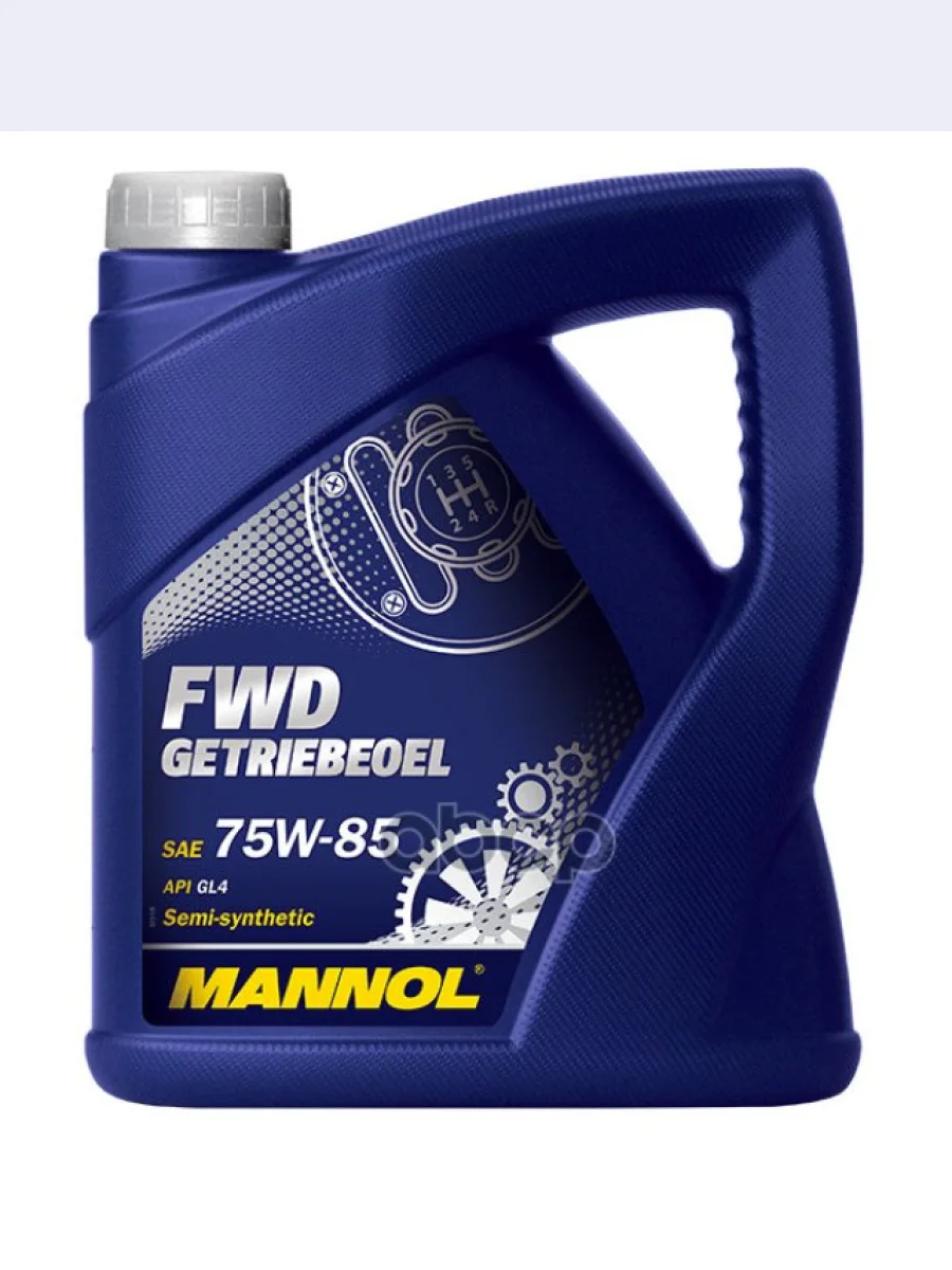 Масло Mannol Трансмиссионное 75W-85 Fwd Getriebeoel Gl-4    (4Л.)  Полусинтетика MANNOL арт. 1317  в Керчи Республика Крым