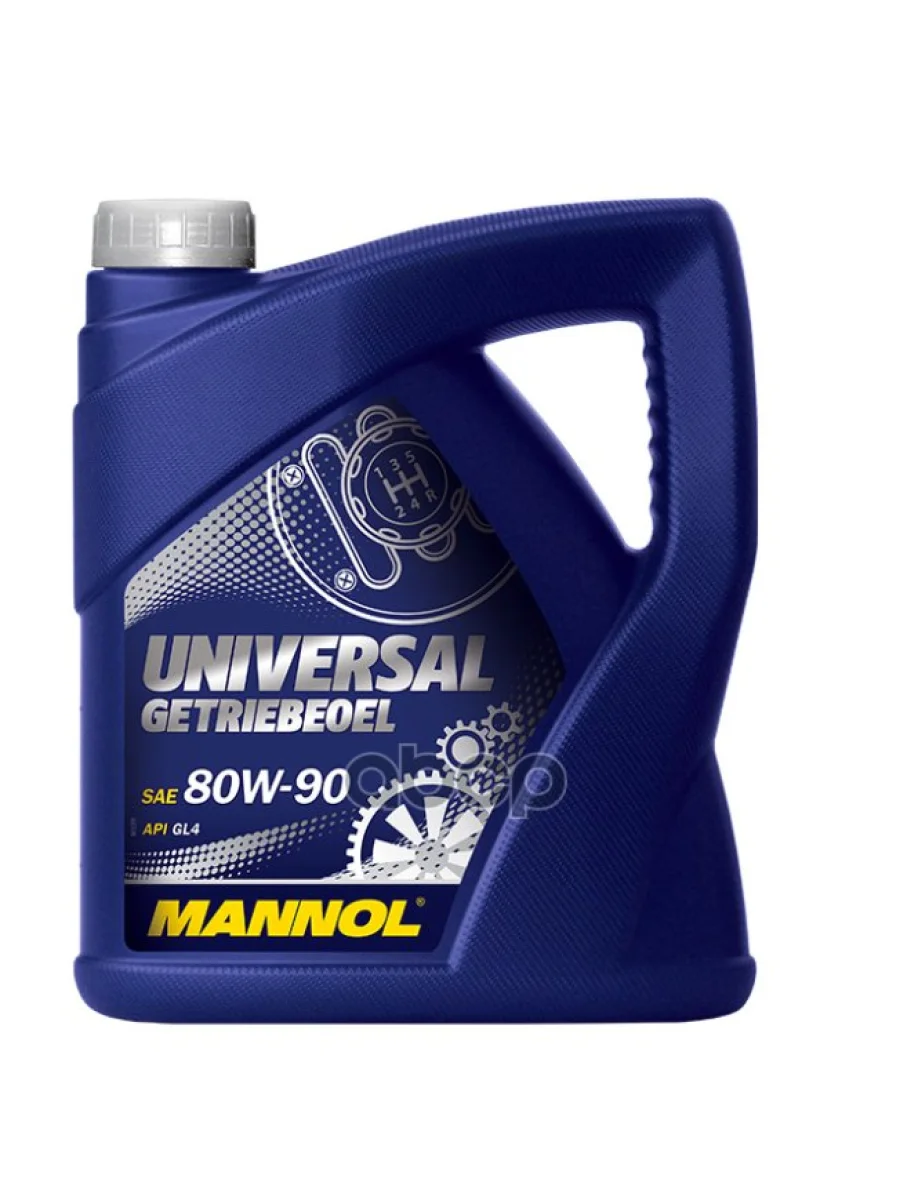 Масло Mannol Трансмиссионное 80W-90 Universal Gl-4    (4Л) Универсальное MANNOL арт. 1355  в Керчи Республика Крым