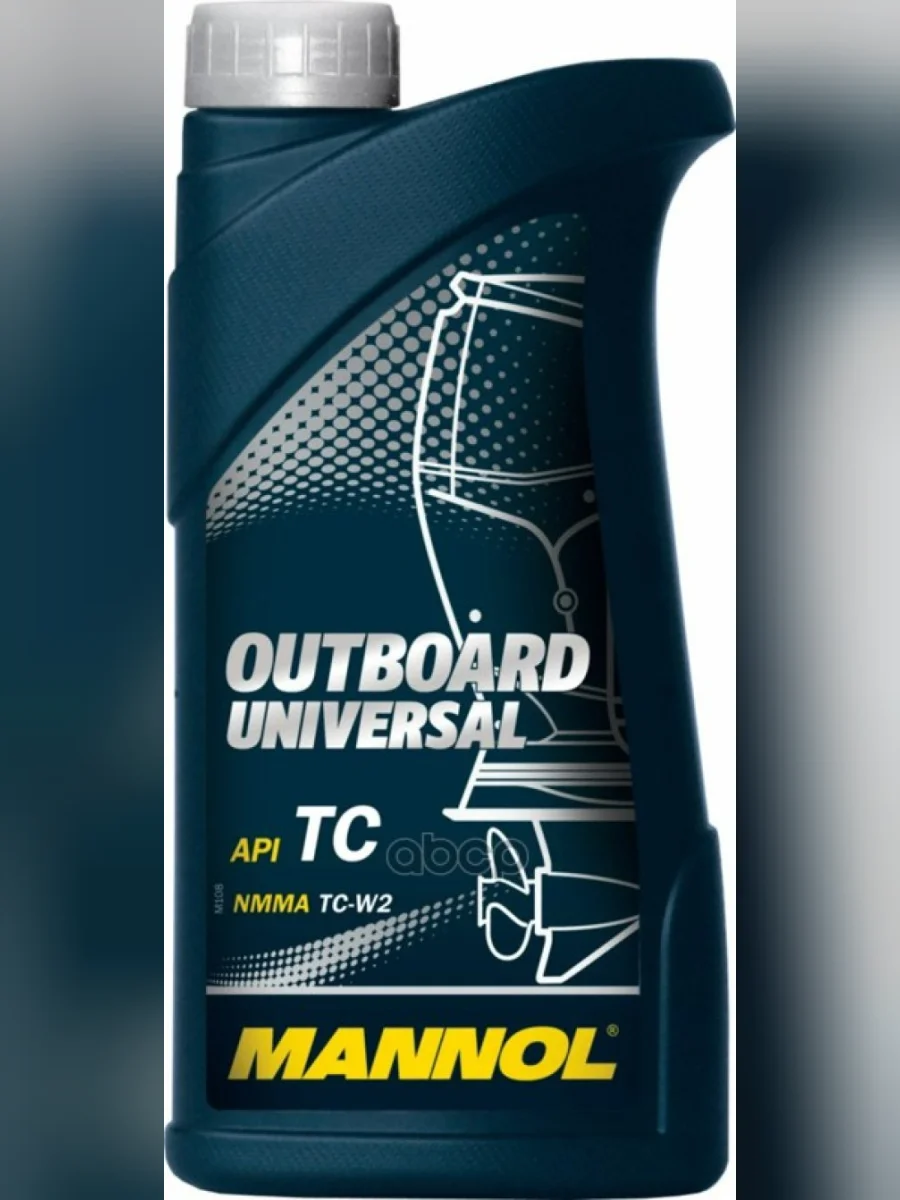 MANNOL Масло Mannol Моторное   2-Х Тактное  Outboard Universal    (1Л) Минеральное  в Керчи Республика Крым