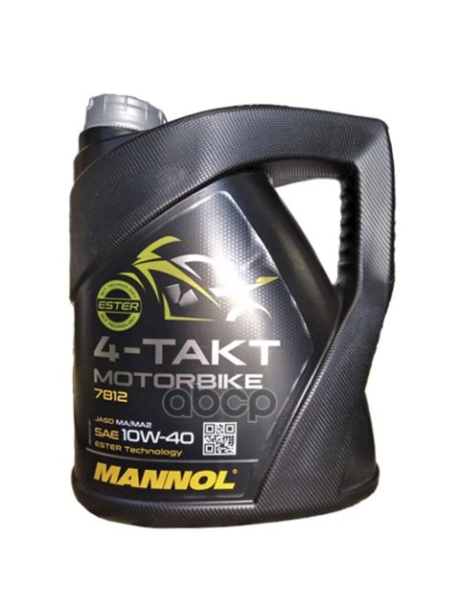 Масло Mannol Моторное   4-Х Тактное 10W40 Motorbike   (4Л) Синтетика MANNOL арт. 1963  в Керчи Республика Крым