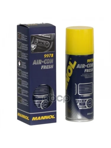 Очиститель Кондиционера АМ Mannol (Освежитель Запахов) Air-Con Fresh (200Мл.) Аэроз. (9978) MANNOL арт. 2149