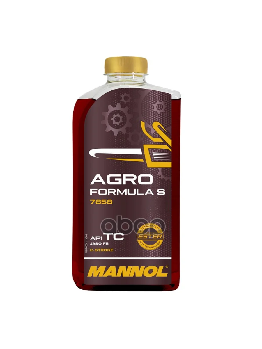 Масло Mannol Моторное   2-Х Тактное  Agro Formula S (1Л) Синтетика MANNOL арт. 6013  в Керчи Республика Крым