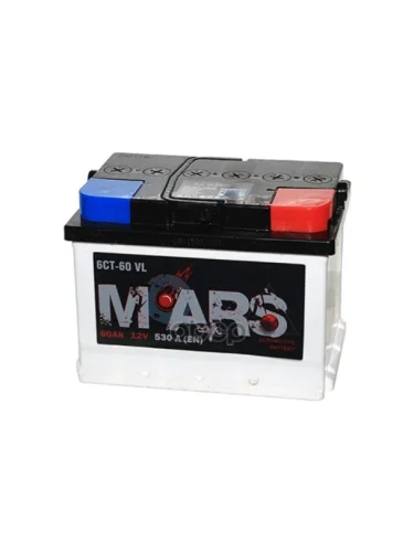 Аккумулятор  60 Mars Обратная Полярность (Низкий) MARS арт. 6CT-60LB0