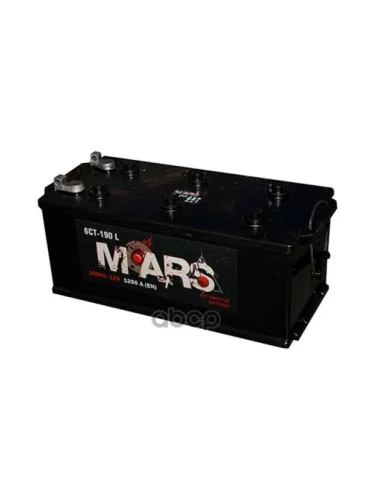 Аккумулятор 190 Mars Рос. Полярность (Болт) MARS арт. 6СТ-190L1 bolt