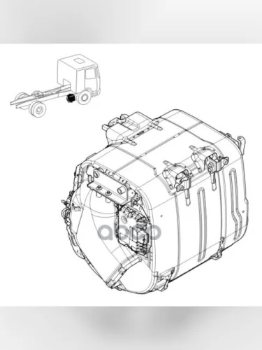 Катализатор DAF арт. 2234627