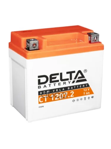 Аккумулятор  12V -  7 АЧ Delta Ct (Ytz7s) DELTA battery арт. CT 1207.2