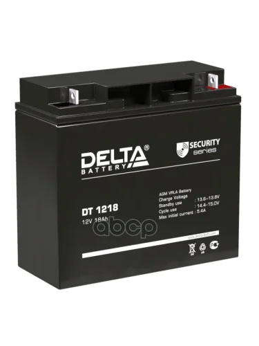 Аккумулятор  12V - 18 АЧ Delta Dt DELTA battery арт. DT 1218