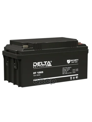 Аккумулятор  12V - 65 АЧ Delta Dt DELTA battery арт. DT 1265