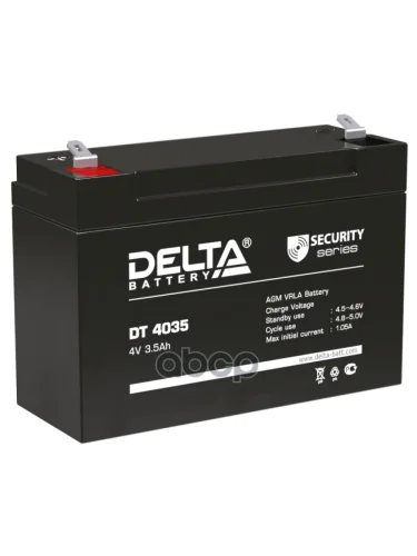 Аккумулятор   4V -  3,5  АЧ Delta Dt DELTA battery арт. DT 4035