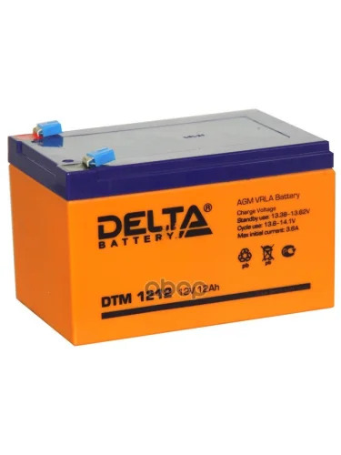 Аккумулятор  12V - 12 Delta Dtm DELTA battery арт. DTM 1212