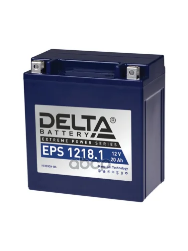 Аккумулятор  12V - 18 АЧ Delta Eps (Ytx20ch-Bs) DELTA battery арт. EPS 1218.1