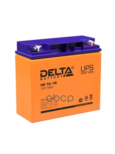 Аккумулятор  12V - 18 АЧ Delta Hr DELTA battery арт. HR 12-18