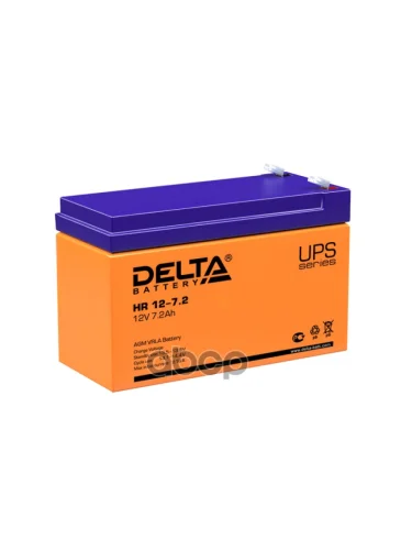 Аккумулятор  12V -  7,2 АЧ Delta Hr DELTA battery арт. HR 12-7,2