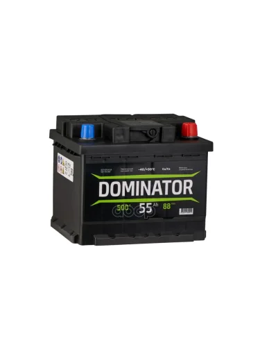 Аккумулятор  55 Dominator Обратная Полярность (Низкий) Кубик DOMINATOR арт. 555106060
