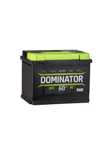 Аккумулятор  60 Dominator Прямая Полярность DOMINATOR арт. 560 107 060