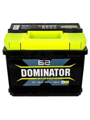 Аккумулятор  62 Dominator Обратная Полярность DOMINATOR арт. 562 108 060