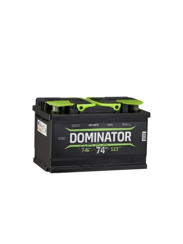 Аккумулятор  74 Dominator Обратная Полярность (Низкий) DOMINATOR арт. 574 114 060