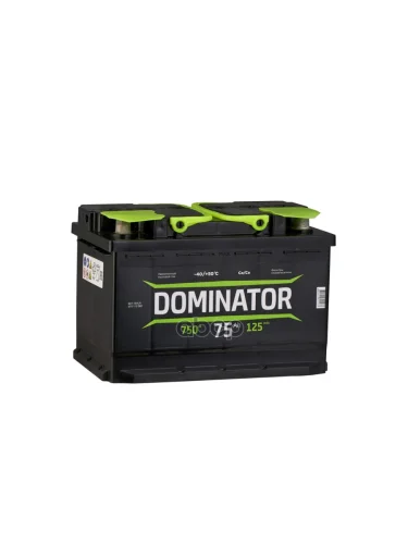 Аккумулятор  75 Dominator Обратная Полярность DOMINATOR арт. 575 112 060