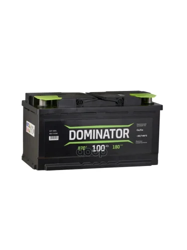 Аккумулятор 100 Dominator Прямая Полярность DOMINATOR арт. 600 119 060