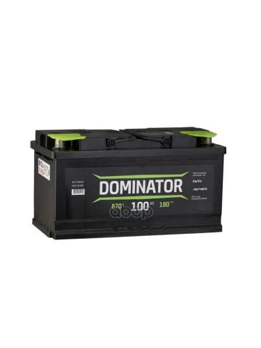 Аккумулятор 100 Dominator Обратная Полярность DOMINATOR арт. 600 120 060