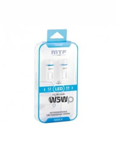АЛампа Без Цоколя Средняя  W5w  24V  W2.1x9.5d Led MTF Light арт. W5W50PT