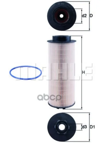 Фильтрующий Элемент Топлива !(Бп) Daf Cf7585Xf95105 Kx262d MahleKnecht арт. KX262D