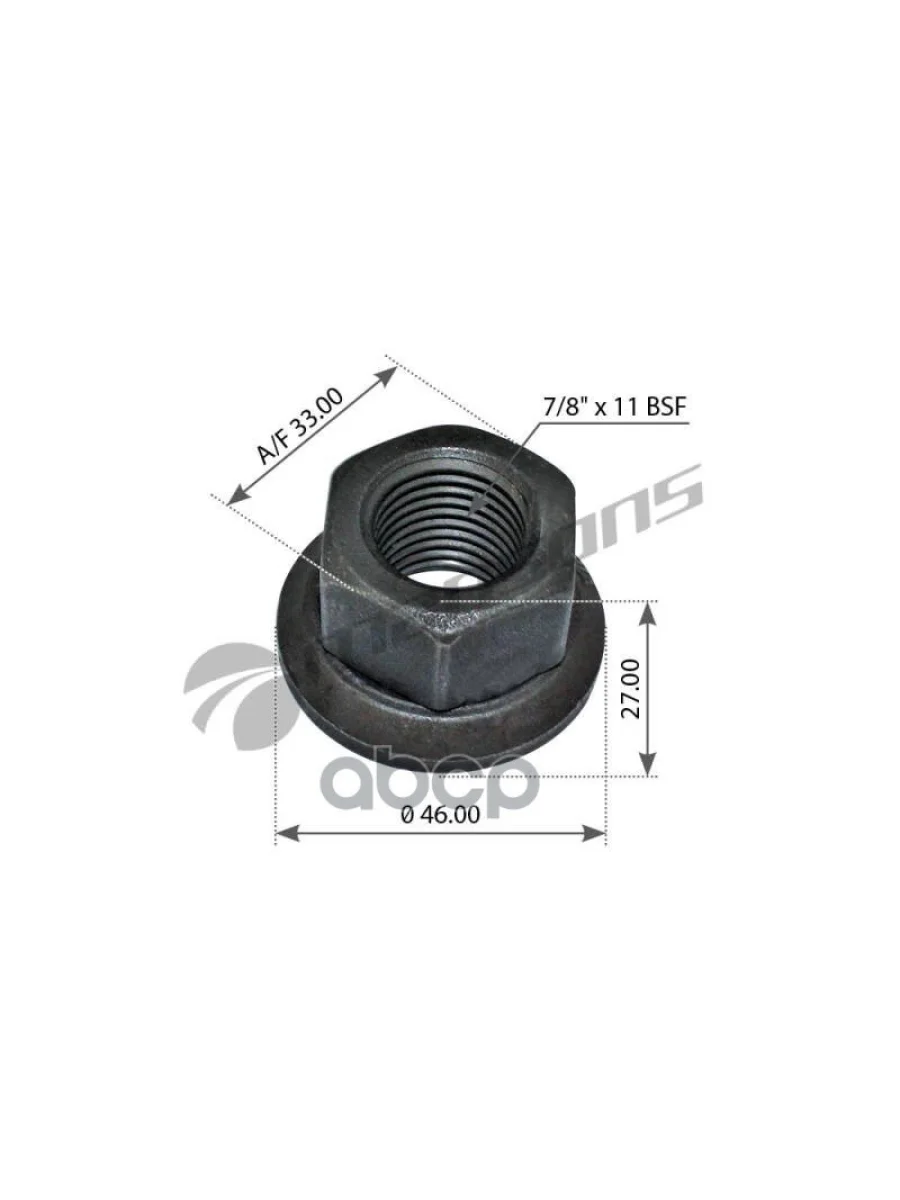 Гайка Колесная Scania H27 7|8 2285273 Mansons арт. 100084  в Перми Пермском крае