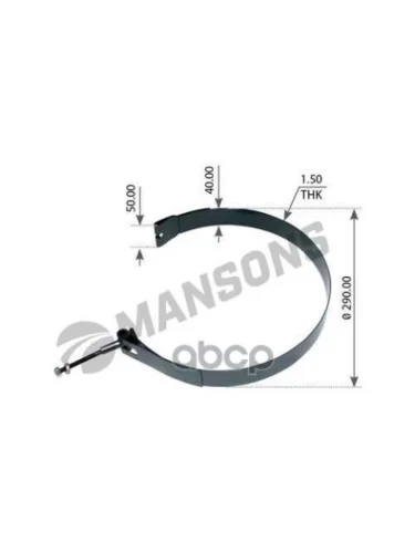 Хомут Рессивера Sc4 Mansons арт. 100669