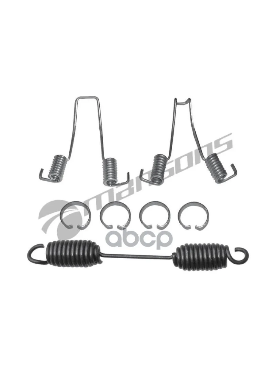 Ком-Кт Пружин Колодки Тормозной Bpw Mansons арт. 300088  в Керчи Республика Крым