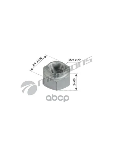 Гайка М24x2x23,5 Пальца Рессоры Bpw Mansons арт. 300198