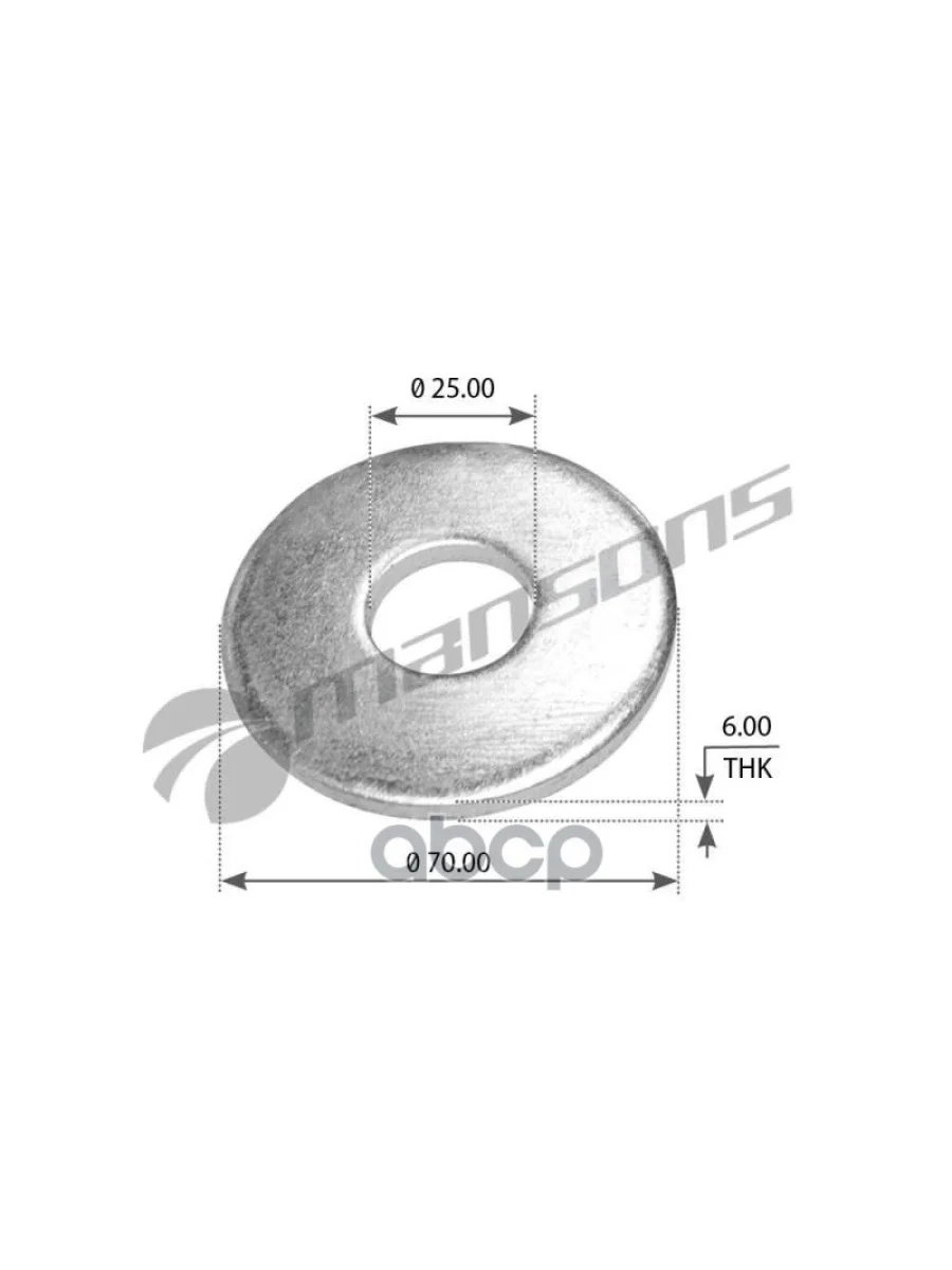 Шайба Болта Полурессоры Mansons арт. 300199  в Керчи Республика Крым
