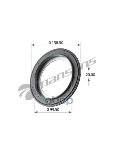 Сальник Ступицы 117,5*158*17,8 Bpw Gr314 Mansons Mansons арт. GR314