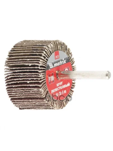 Круг Лепестковый Для Дрели, 50 Х 30 Х 6 Мм, P 40 Matrix Matrix арт. 74172