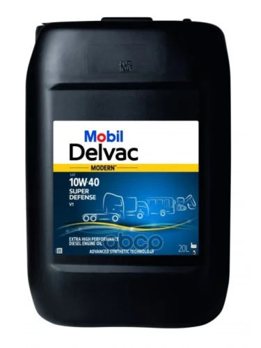 Mobil Масло Mobil Моторное  10W-40 Delvac Xhp Extra (20Л) Полусинтетика