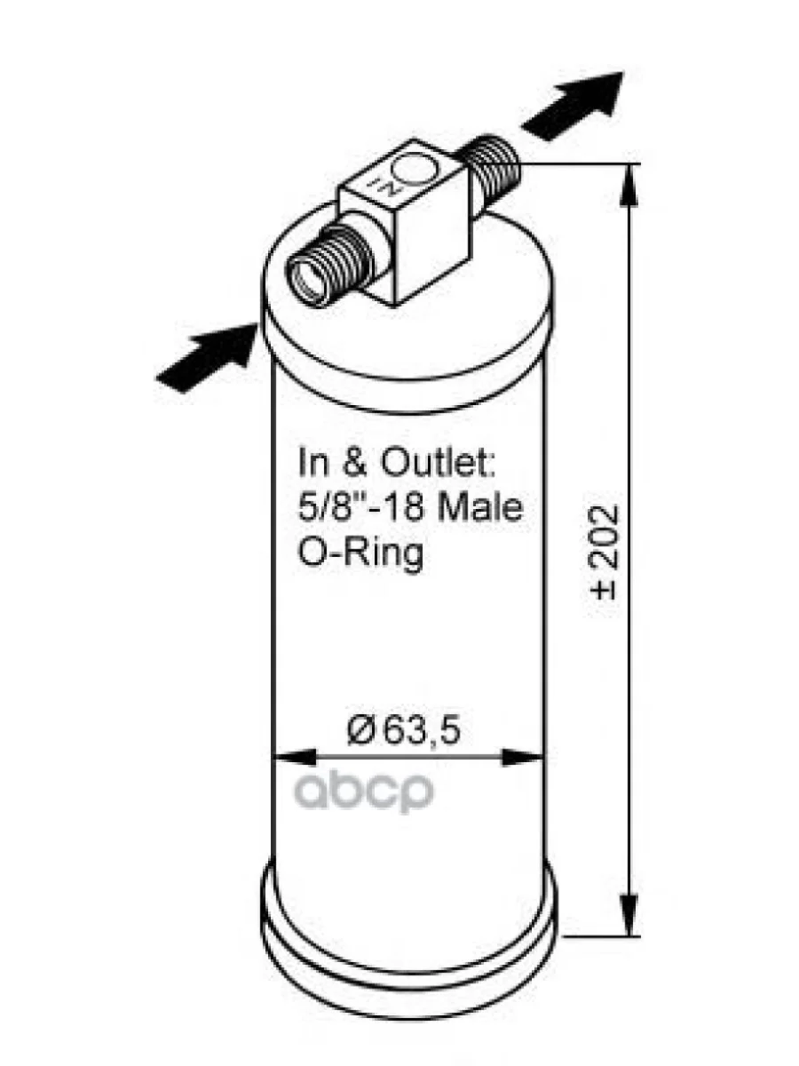 *Фильтр Кондиционера Daf NRF арт. 33316  с доставкой в г. Пермь
