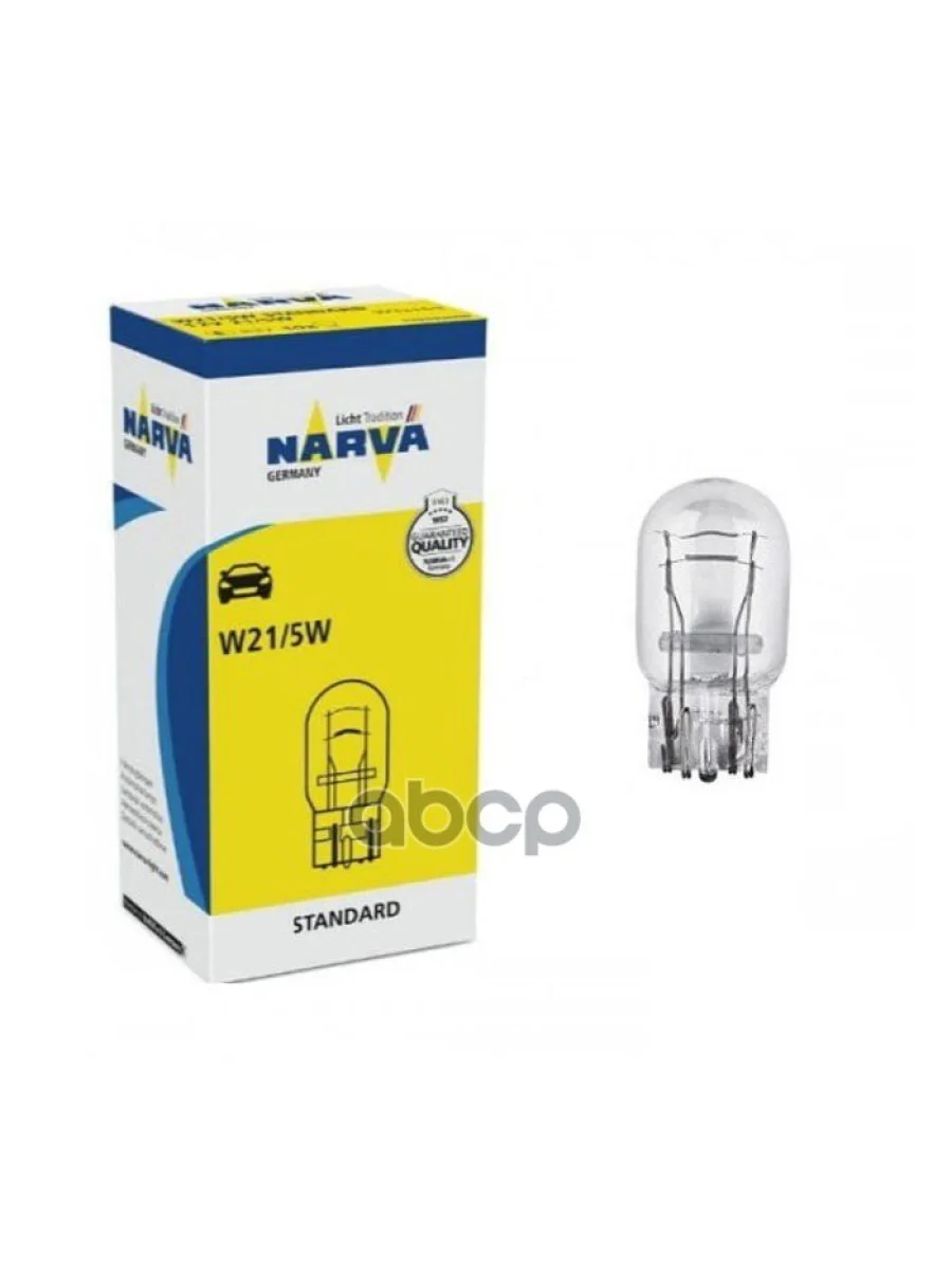 Лампа 12 V 215 W (2-Х Контакт.) Narva (Габариты, Стоп-Сигнал) Без Цоколя W3*16G (17919*) Narva арт. 17919*  в Перми Пермском крае