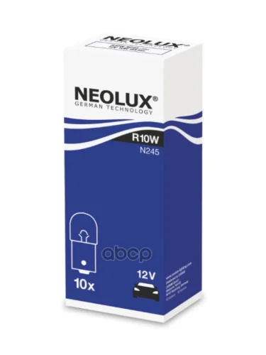 Лампа 12 V 10 W Neolux (Стоп-Сигнал,Габариты) Ba15s Original (Nl-245) Neolux арт. N245