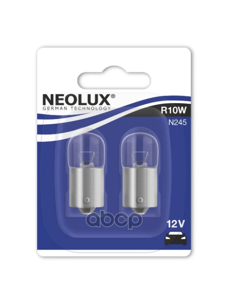 Лампа 12 V 10 W Neolux  Ba15s (Блистер, 2Шт.) Original (Nl-245-2Бл) Neolux арт. N245-02B  в Перми Пермском крае