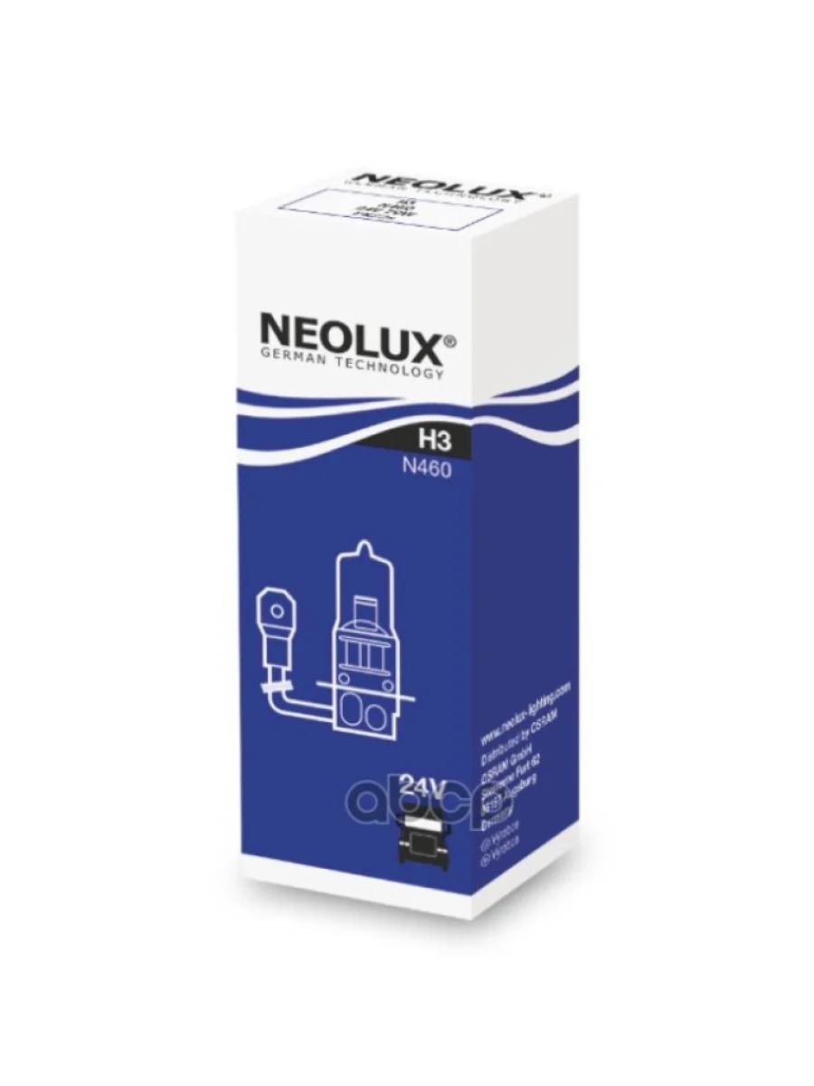 Лампа Галогеновая H3 24V  70W Neolux Original (Nl-460) Neolux арт. N460  в Керчи Республика Крым