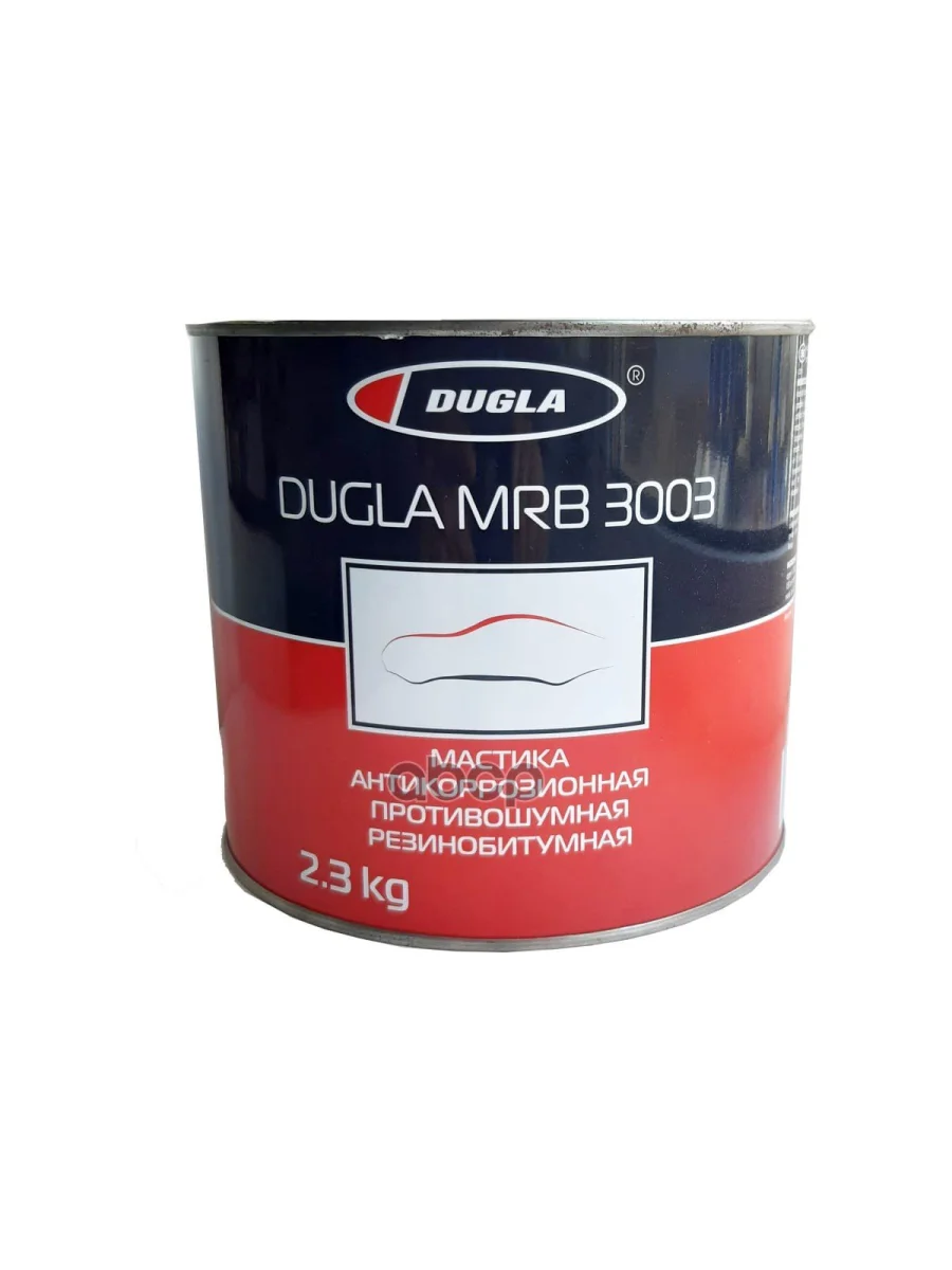 Мастика Dugla Mrb 3003  (Антикор.,Противошум.,Резинобитум.) (2,3 Кг) ЖБ (Dugla Mrb 3003) Dugla арт. D010102  в Керчи Республика Крым