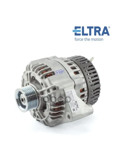 Генератор Для АМ Газ,Уаз Дв.406, 409, 405 (14В110А) Многоручейковый Eltra (5122.3771-10) ELTRA арт. 5122.3771-10