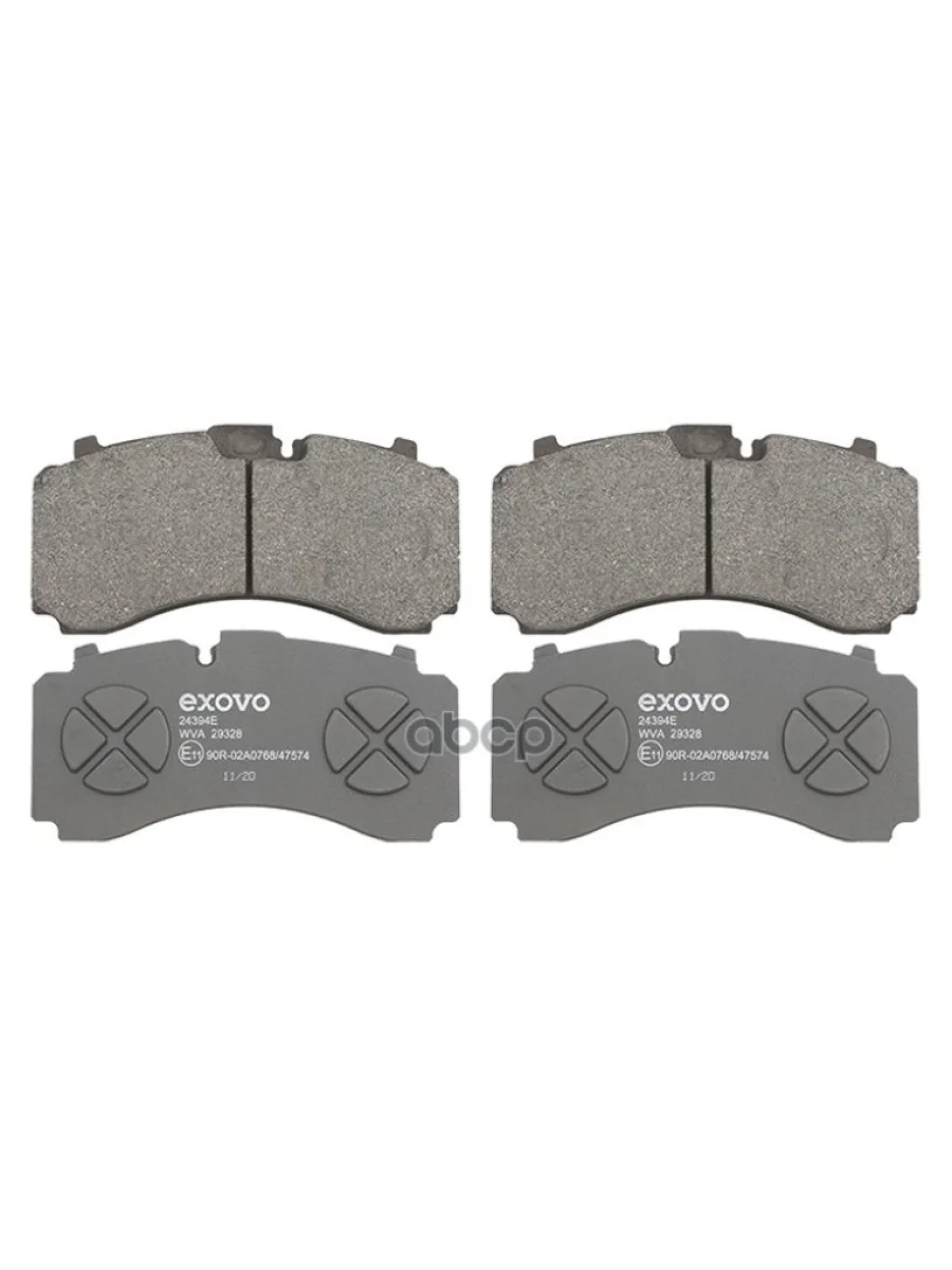 Колодки Тормозные Дисковые Комплект (С Уст. Комп.) Shmitz EXOVO арт. 24394E  в Керчи Республика Крым