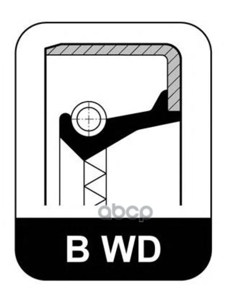 Сальник Зад. Ступицы Mb 50*65*8 Elring арт. 597015  в Керчи Республика Крым