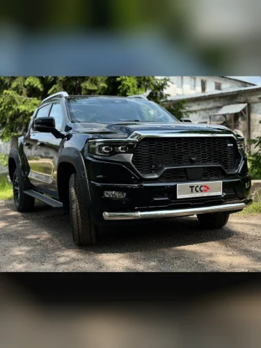 Защита передняя нижняя 76,1 мм Foton Tunland V9 2.0 Diesel АКПП 4WD 2024